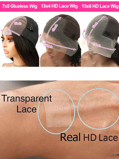 High Density Loose Deep Wave HD Lace Wig