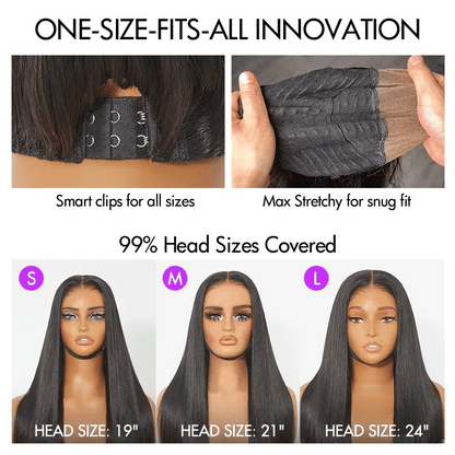 All-Day Comfort™ Wig 180% Density Honey Golden Blonde Loose Body Wave 7x6 Closure HD Lace Human Hair Wig Pre-Cut Lace